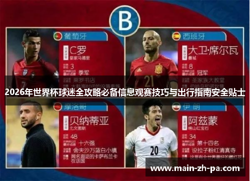 2026年世界杯球迷全攻略必备信息观赛技巧与出行指南安全贴士